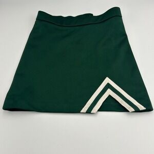 Cheer Cheerleading Uniform Skirt Green & White By Champion Youth Small
